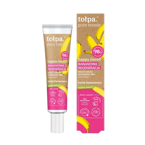 Tołpa Pure Trends, Happy Mood, Multi serum olejkowe 4w1 `Bananowa regeneracja`