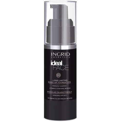 Ingrid Cosmetics Ideal Face, Long-lasting Make-up Foundation (Luksusowy jedwabisty fluid z pompką [Podkład długotrwały] (stara wersja)) - 1