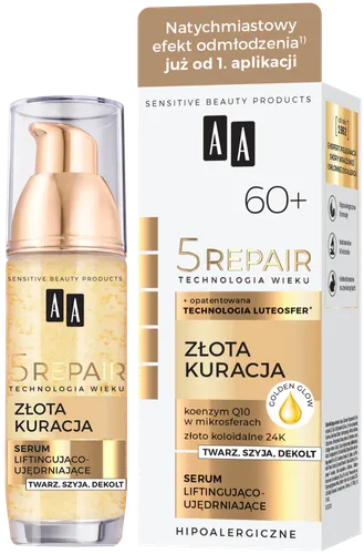 AA Technologia Wieku 5 Repair, Serum liftingująco-ujędrniające `Złota Kuracja`