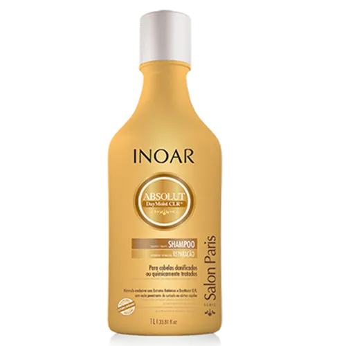 Inoar Absolut DayMoist, Shampoo (Szampon głęboko nawilżający do włosów zniszczonych i farbowanych)