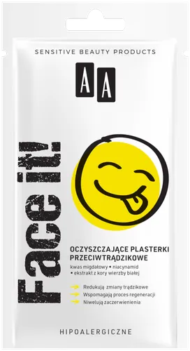 AA Face It!, Oczyszczające plasterki przeciwtrądzikowe - 2