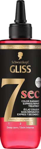 Schwarzkopf Gliss 7Sec Express Repair Treatment Colour Perfector (Maska do włosów farbowanych i rozjaśnianych) - 1
