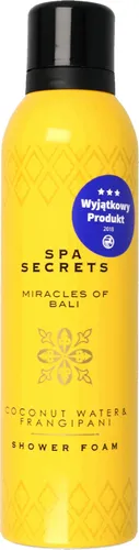 Spa Secrets Miracles of Bali, shower Foam Coconut Water & Frangipani (Pianka pod prysznic `Woda kokosowa i ekstrakt z plumerii`)