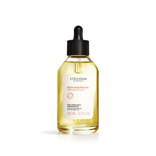 L'Occitane Aromachologie, Reparation Intense, Huile Infusee Enrichie Cheveux (Intensywnie regenerujący olejek do włosów) - 1