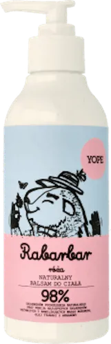 Yope Naturalny balsam do ciała `Rabarbar i róża`