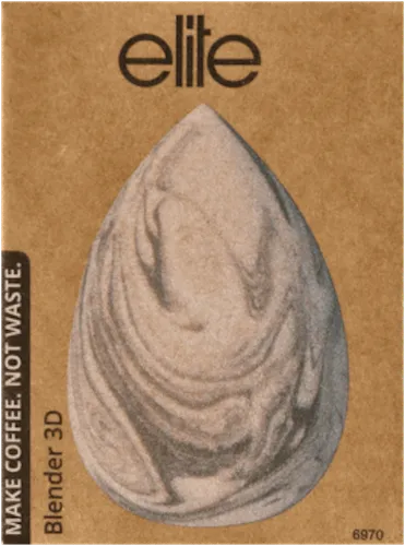 Elite Models Make Coffee Not Waste Blender 3D (Gąbka do makijażu z kawą) - 1