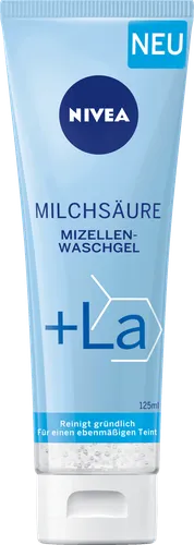 Nivea La + ,  Waschgel mit Milchsäure (Żel oczyszczający z kwasem mlekowym)
