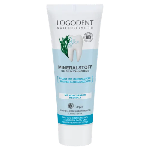 Logona Logodent, Mineralstoff-Zahncreme (Mineralna pasta do zębów)