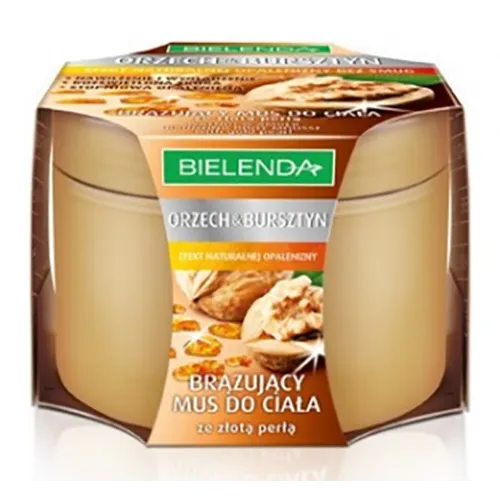 Bielenda Orzech & Bursztyn, Brązujący mus do ciała