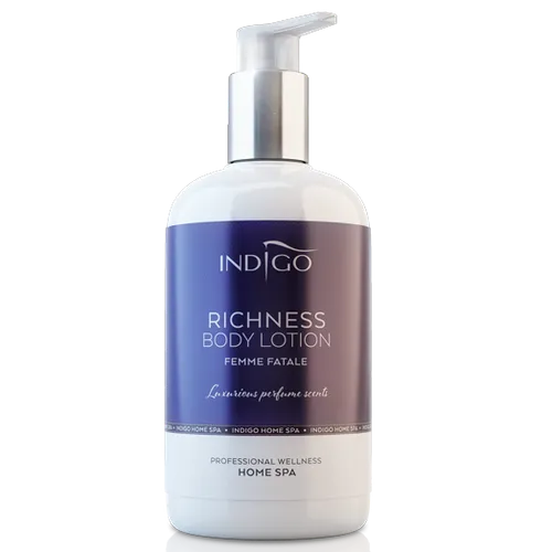 Indigo Nails Lab Home Spa, Femme Fatale, Richness Body Lotion (Perfumowany balsam do ciała)