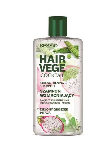 Sessio Hair Vege Cocktail, Strengthening Shampoo (Szampon wzmacniający) - 1