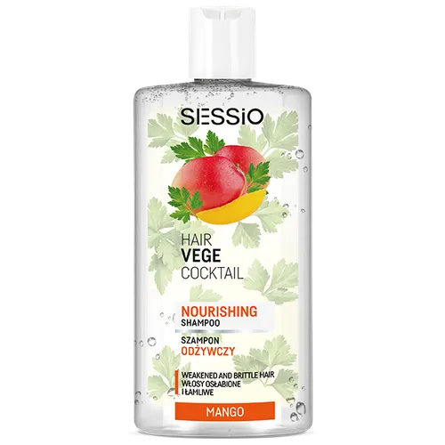 Sessio Hair Vege Coctail, Nourishing Shampoo (Delikatny szampon odżywczy bez SLES)