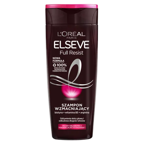L'Oreal Paris Elseve, Arginine Resist x3, Szampon wzmacniający do włosów osłabionych i z tendencją do wypadania - 1