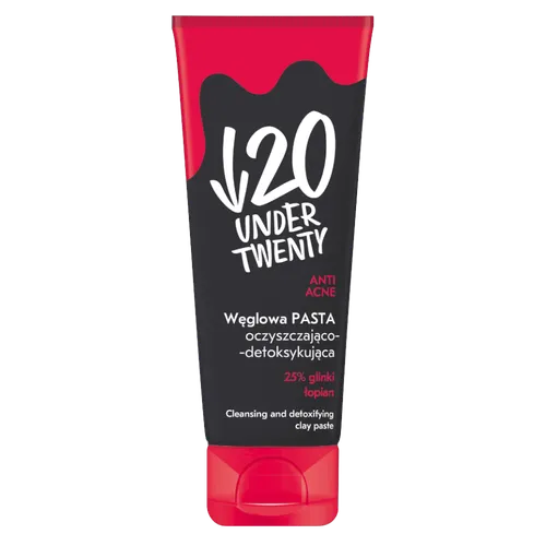 Under Twenty Anti Acne, Węglowa pasta oczyszczająco-detoksykująca