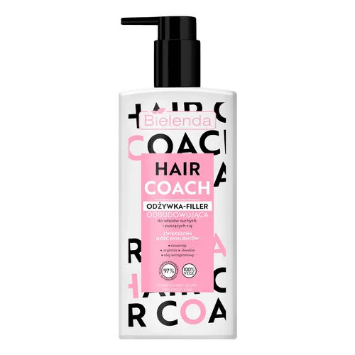 Bielenda Hair Coach, Odżywka-filler odbudowująca do włosów suchych i puszących się