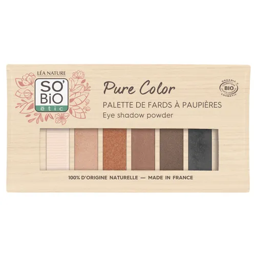 Lea Nature Eyeshadow Powder Palette  N°01 (Paleta cieni do powiek Nr.01)