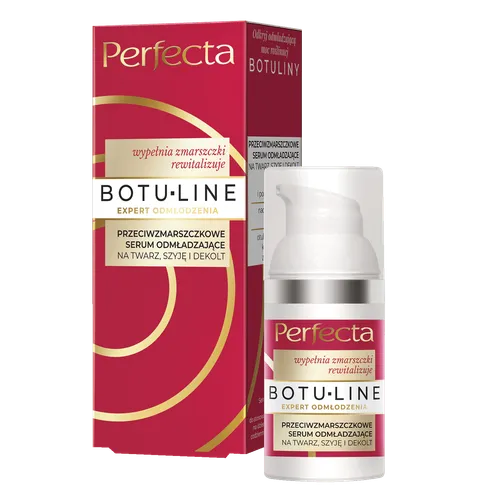 Perfecta Botu-Line, Przeciwzmarszczkowe serum odmładzające na twarz, szyję i dekolt
