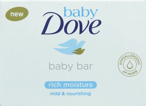 Dove Baby, Rich Moisture, Kostka myjąca dla dzieci