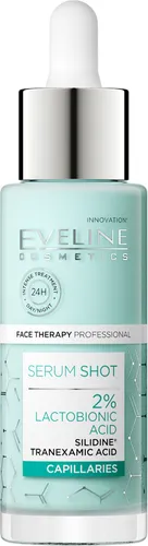 Eveline Cosmetics Face Therapy Professional, Serum Shot, 2% Kwas laktobionowy, Serum na naczynka