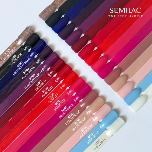 Semilac One Step Hybrid (Lakier hybrydowy) - 5