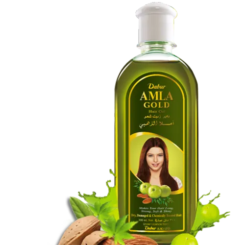 Dabur Amla, Gold Hair Oil (Olejek do włosów jasnych z wyciągiem z owoców amla)