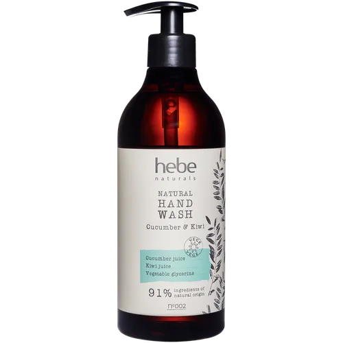 Hebe Naturals, Mydło do rąk `Ogórek & kiwi`