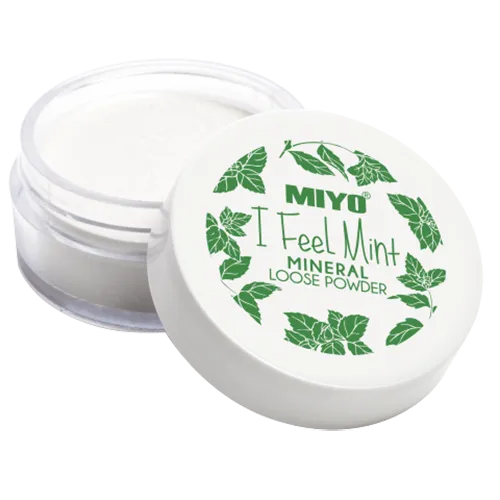 MIYO I Feel Mint, Mineral Powder (Mineralny puder miętowy)