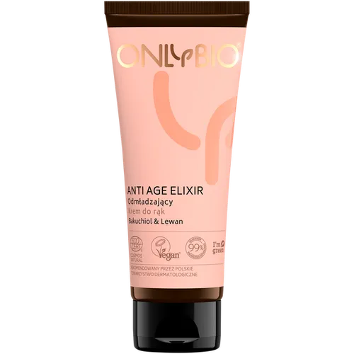 OnlyBio Anti Age Elixir, Odmładzający krem do rąk