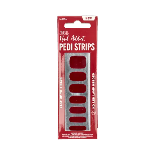 Ardell Lashes Nail Addict, Pedi Strips (Naklejki na paznokcie (różne kolory)) - 1