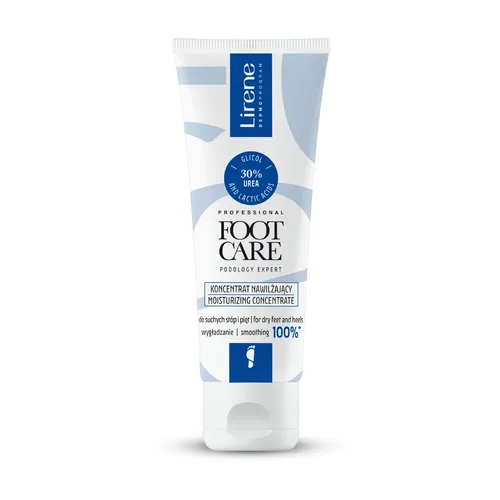 Lirene Dermoprogram Professional Foot Care Podology Expert, Koncentrat nawilżający do suchych stóp i pięt