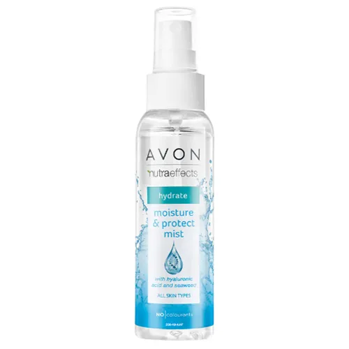 Avon Nutra Effects, Hydrate Moisture & Protect Mist (Nawilżająca mgiełka do twarzy)