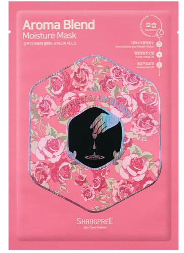 Shangpree Aroma Blend Moisture Mask (Maseczka w płacie  nawilżająca i przeciwzmarszczkowa)