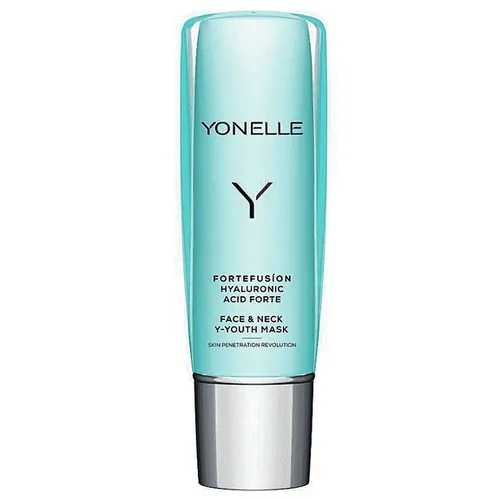 Yonelle Fortefusion, Hyaluronic Acid Forte Face & Neck Y-Youth Mask (Maska młodości z kwasem hialuronowym na twarz i szyję)