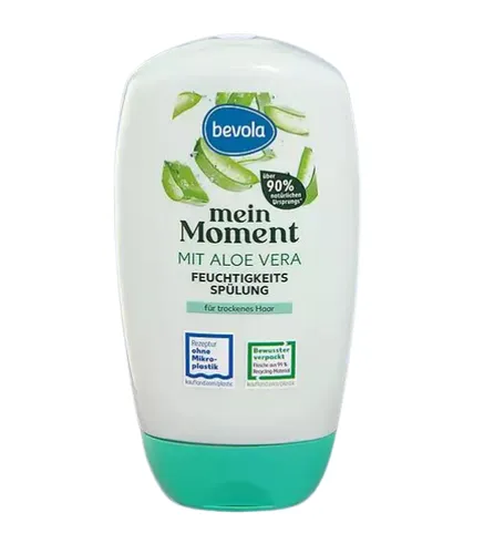 Bevola Mein Moment, Moisturizing Conditioner with Aloe Vera (Nawilżająca odżywka do włosów z aloesem do włosów suchych)