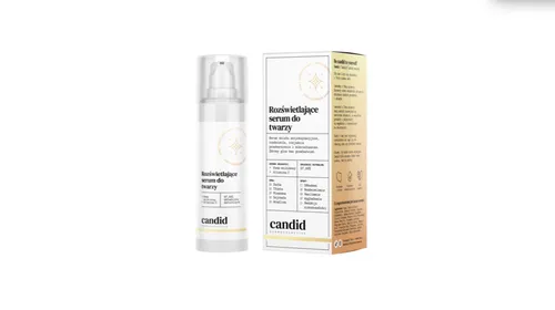 Candid Dermocosmetics Rozświetlające serum do twarzy kwas szikimowy i witamina c