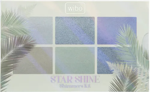 Wibo Star Shine, Shimmers Kit (Paleta rozświetlaczy do twarzy)