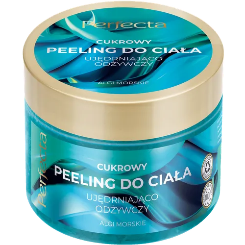 Perfecta Spa, Cukrowy peeling do ciała ujędrniająco-odżywczy `Algi morskie`