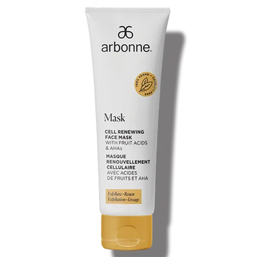 Arbonne Cell Renewing Face Mask (Regenerująca maseczka z kwasami owocowymi oraz AHA)