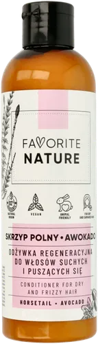 Favorite Nature Odżywka regeneracyjna do włosów suchych i puszących się `Skrzyp polny i awokado`