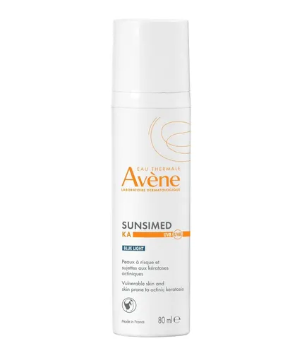 Eau Thermale Avène Sunsimed KA, Krem z filtrem do skóry wrażliwej, skłonnej do rogowacenia słonecznego i oparzeń