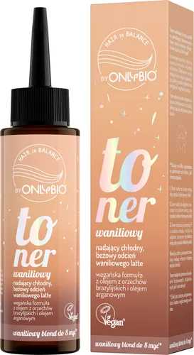 OnlyBio Hair in Balance, Toner waniliowy do włosów