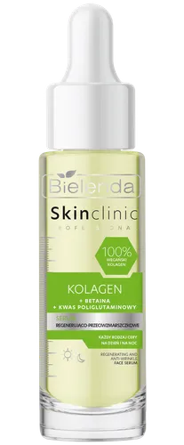 Bielenda Skin Clinic Professional, Serum regenerująco-przeciwzmarszczkowe `Kolagen + betaina + kwas poliglutaminowy`