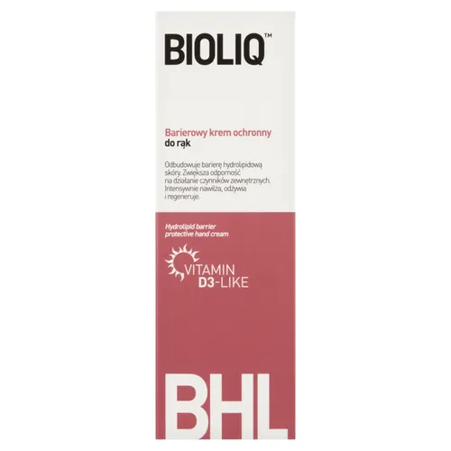 Bioliq BHL, Barierowy krem ochronny do rąk