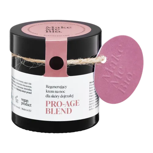 Make Me Bio Pro-age Blend, Regenerujący krem na noc dla skóry dojrzałej