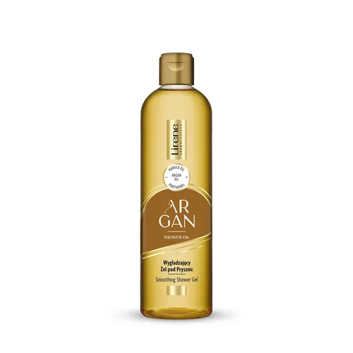 Lirene Dermoprogram Argan Shower Oil, Smoothing Shower Gel (Wygładzający żel pod prysznic)