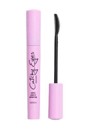Gosh Catchy Eyes, Allergy Certifird, Black Mascara (Czarny tusz do rzęs dla alergików)