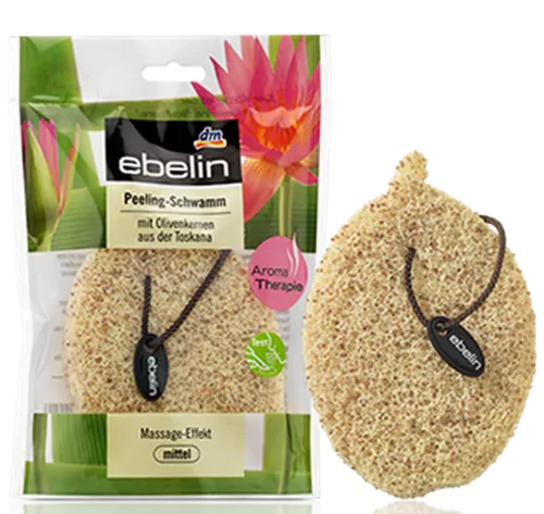 Ebelin Peeling-schwamm (Gąbka peelingująca z oliwkami z Toskanii)