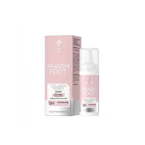 Victoria Vynn Foot Pharm, Serum with Collagen and Tea Tree Oil (Serum kolagenowe z olejkiem z drzewa herbacianego)
