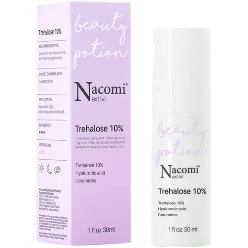 Nacomi Next Lvl, Beauty Potion Trehalose 10% Serum (Serum z trehalozą 10%)