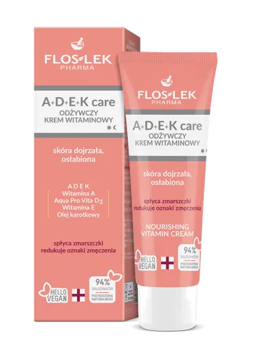 Floslek A+D+E+K Care, Odżywczy krem witaminowy